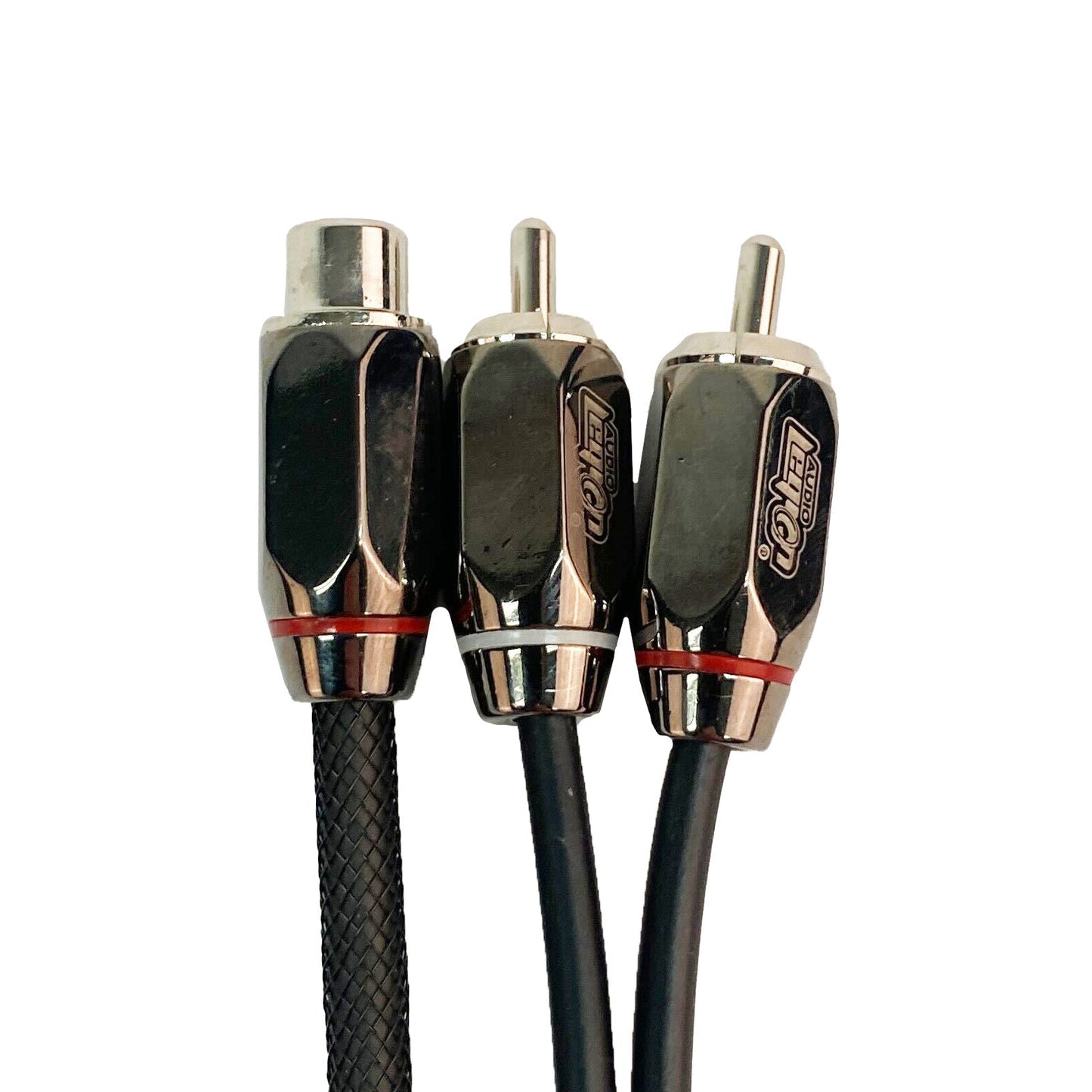 Audio Legion ALY-FMM | 1 ft RCA Adapter Cable - 1 Female to 2 Male