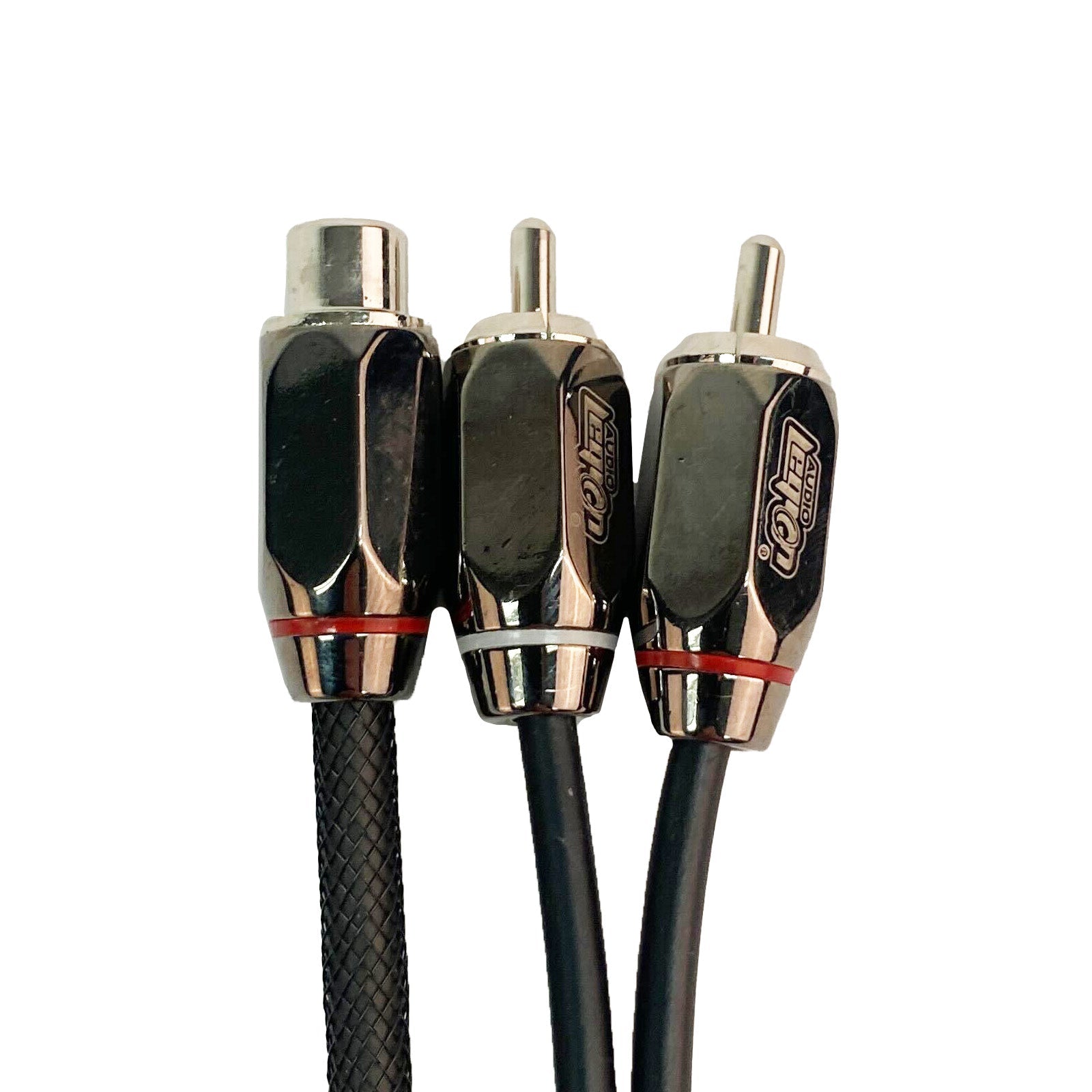 Audio Legion ALY-FMM | 1 ft RCA Adapter Cable - 1 Female to 2 Male