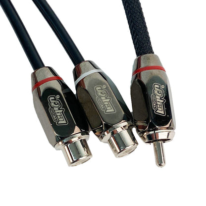 Audio Legion ALY-MFF | 1 ft RCA Adapter Cable - 1 Male to 2 Female