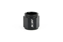HPS Hard Line AN Tube Nut, Aluminum, Black