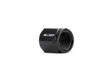 HPS Hard Line AN Tube Nut, Aluminum, Black