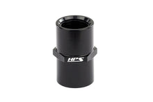 HPS Straight NPT Female To NPT Female Coupler Adapter, Aluminum, Black