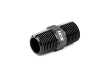 HPS Straight NPT Male To NPT Male Union Coupler Adapter, Aluminum, Black