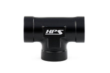 HPS NPT Female Tee Coupler Adapter, Aluminum, Black