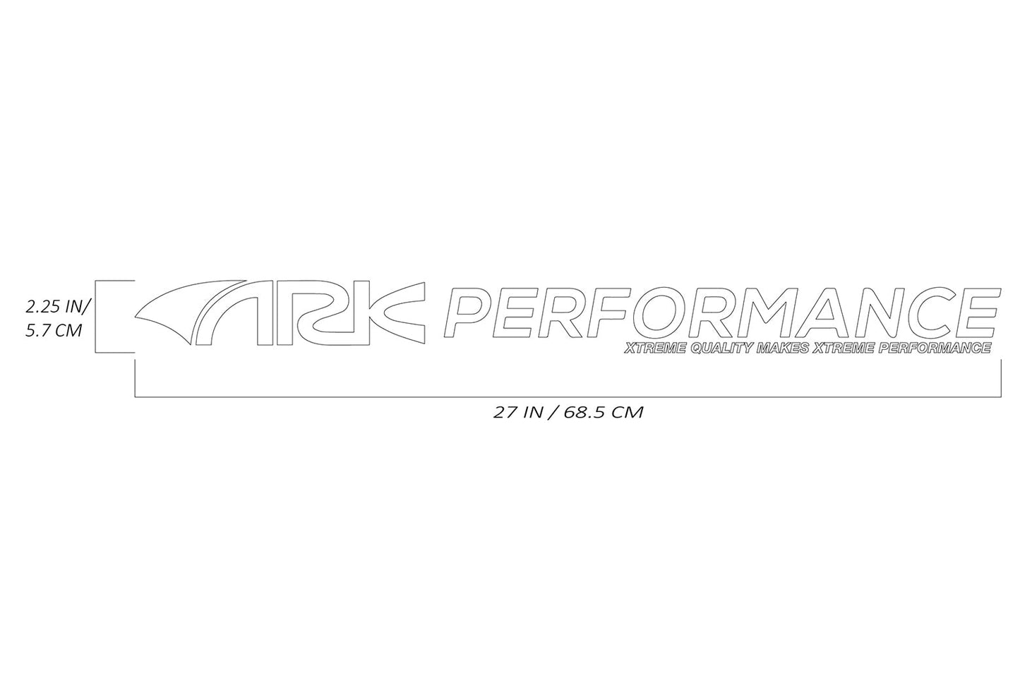 ARK Performance Windshield Banner