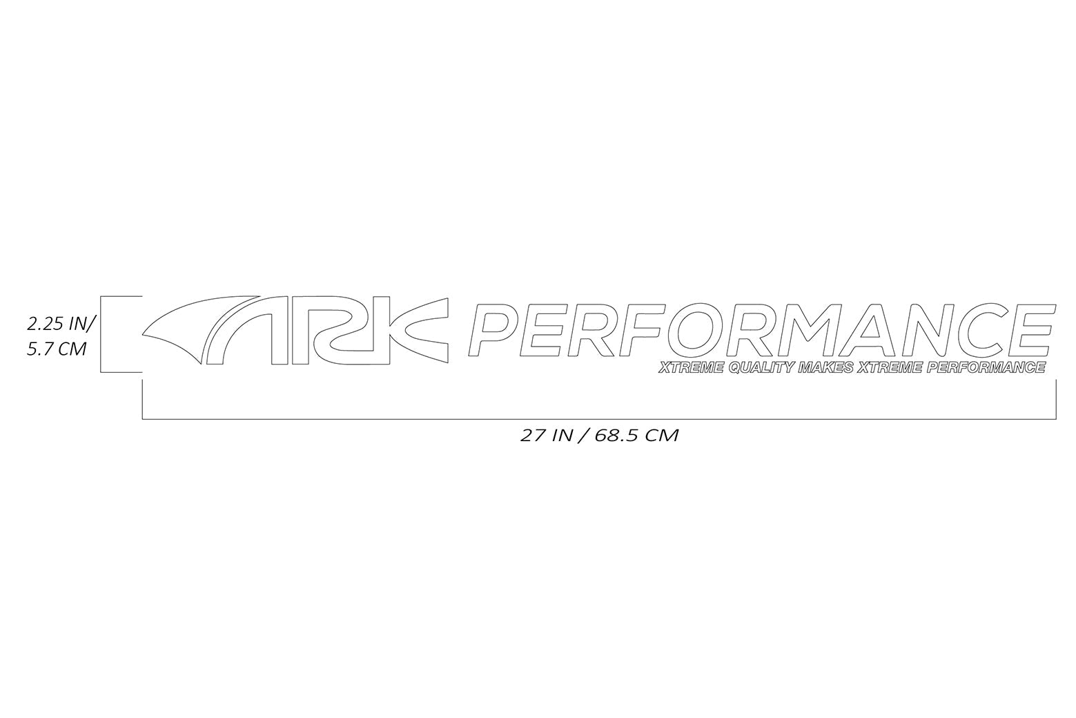 ARK Performance Windshield Banner