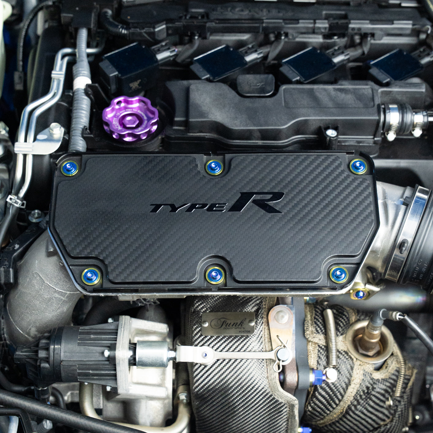 JDC Titanium Intake Pipe Hardware (2023+ FL5 Civic Type R)