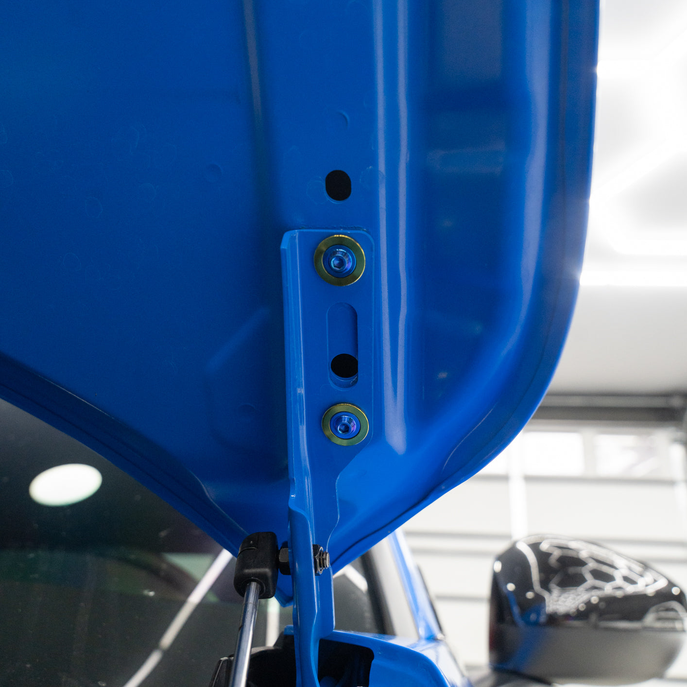 JDC Titanium Hood Hinge Hardware (2023+ FL5 Civic Type R/11th Gen Civic Si)