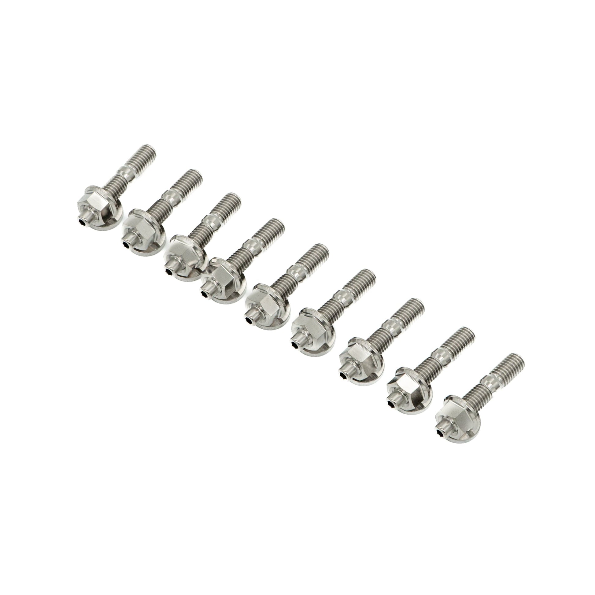JDC Titanium Exhaust Manifold Stud Kit (Honda/Acura B,D,H,F,J Series Motors)