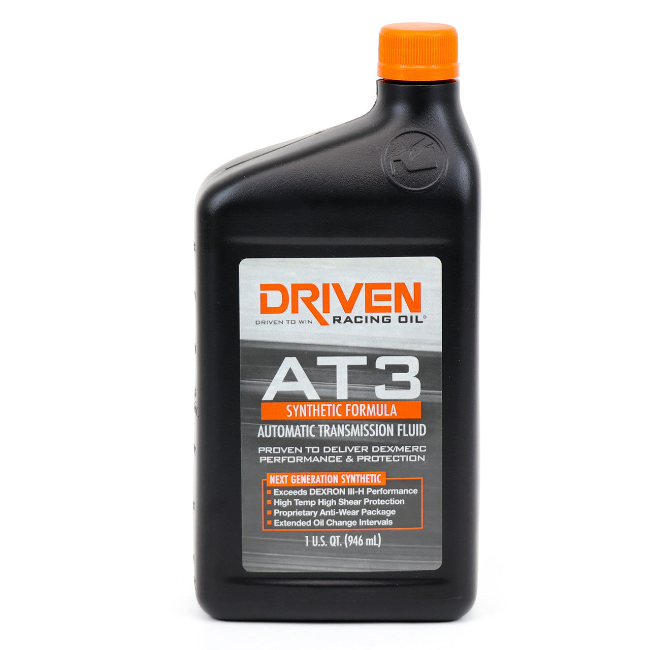 Driven Racing Oil AT3 Synthetic Automatic Transmission Fluid – 1 Quart (04706)