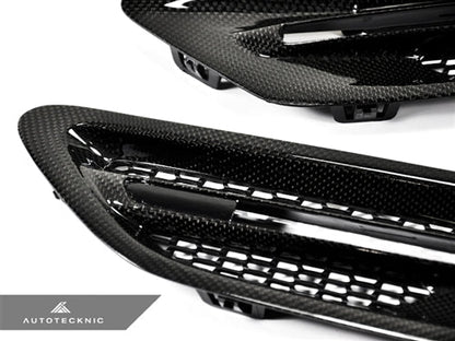 AutoTecknic Replacement Carbon Fiber Fender Vents - F10 Sedan | M5