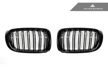 AutoTecknic Gloss Black Front Grille Set - F25 X3 LCI | F26 X4