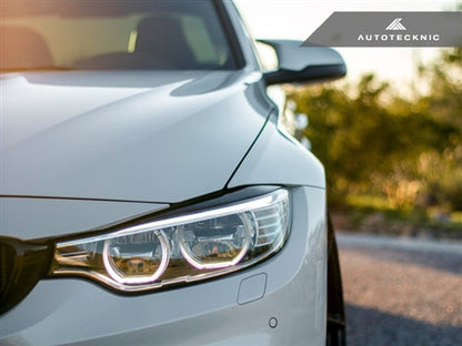AutoTecknic Carbon Fiber Headlight Trim Set - F80 M3 | F82/ F83 M4