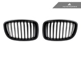 AutoTecknic Stealth Black Front Grille Set - F07 5-Series Gran Turismo