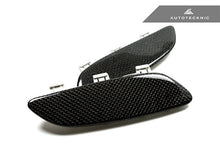 AutoTecknic Carbon Fiber Front Bumper Reflectors - BMW E90 E92 E93 M3 (2008-2013)