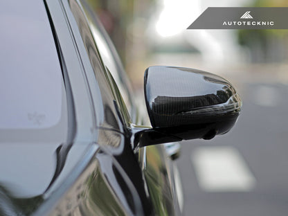 AutoTecknic Replacement Version II Dry Carbon Mirror Covers - Mercedes-Benz W222 S-Class