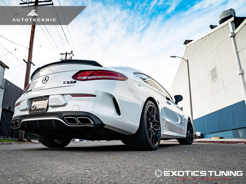 AutoTecknic Competition Carbon Trunk Lip Spoiler - Mercedes-Benz C205 C-Class Coupe