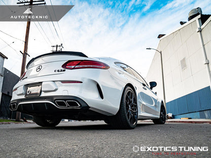 AutoTecknic Competition Carbon Trunk Lip Spoiler - Mercedes-Benz C205 C-Class Coupe