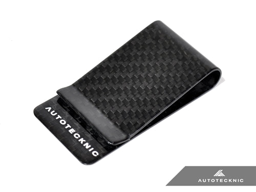 AutoTecknic Dry Carbon Fiber Money Clip - Version 2
