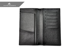 AutoTecknic Carbon Fiber Leather Checkbook Holder