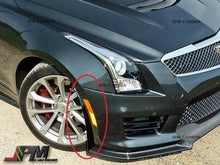 [JPMCarbon] OEM Style Carbon Fiber Front Fender Air Reflectors Fits For 2016-2019 Cadillac ATS-V Only