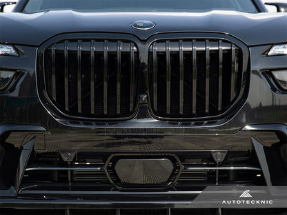 AutoTecknic Painted Glazing Black Front Grille - G07 X7 LCI