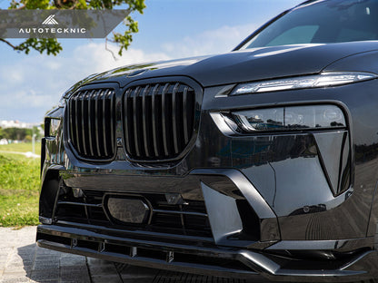 AutoTecknic Painted Glazing Black Front Grille - G07 X7 LCI