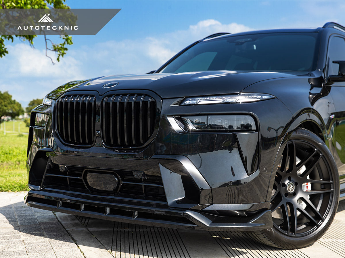 AutoTecknic Painted Glazing Black Front Grille - G07 X7 LCI