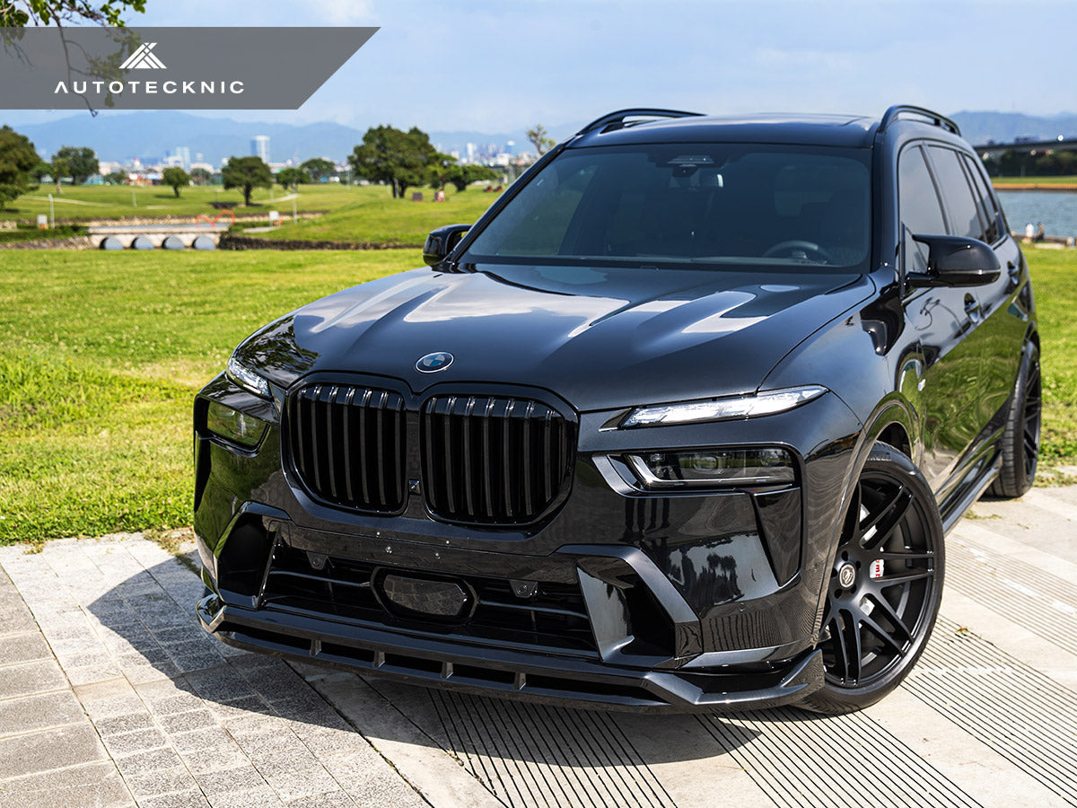AutoTecknic Painted Glazing Black Front Grille - G07 X7 LCI