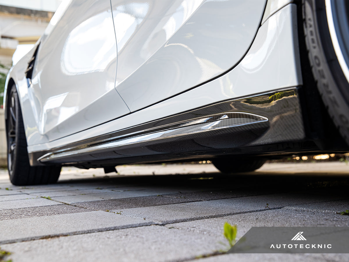 AutoTecknic Dry Carbon OEM-Spec Side Skirt Set - G80/ G81 M3