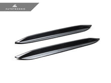 AutoTecknic Dry Carbon Rear Fin Set - F96 X6M | G06 X6