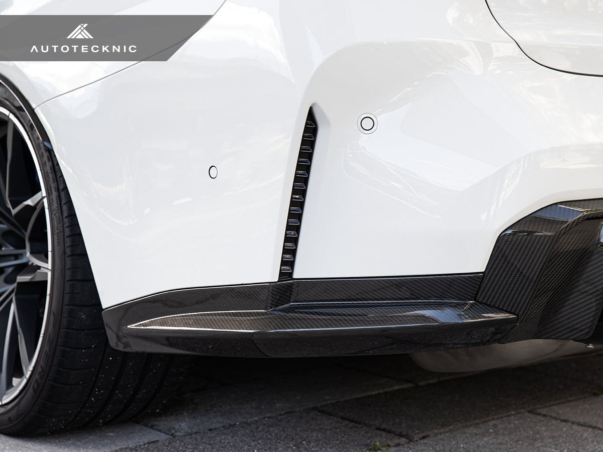 AutoTecknic Dry Carbon OEM-Spec Rear Splitter Set - G80 M3 | G82 M4