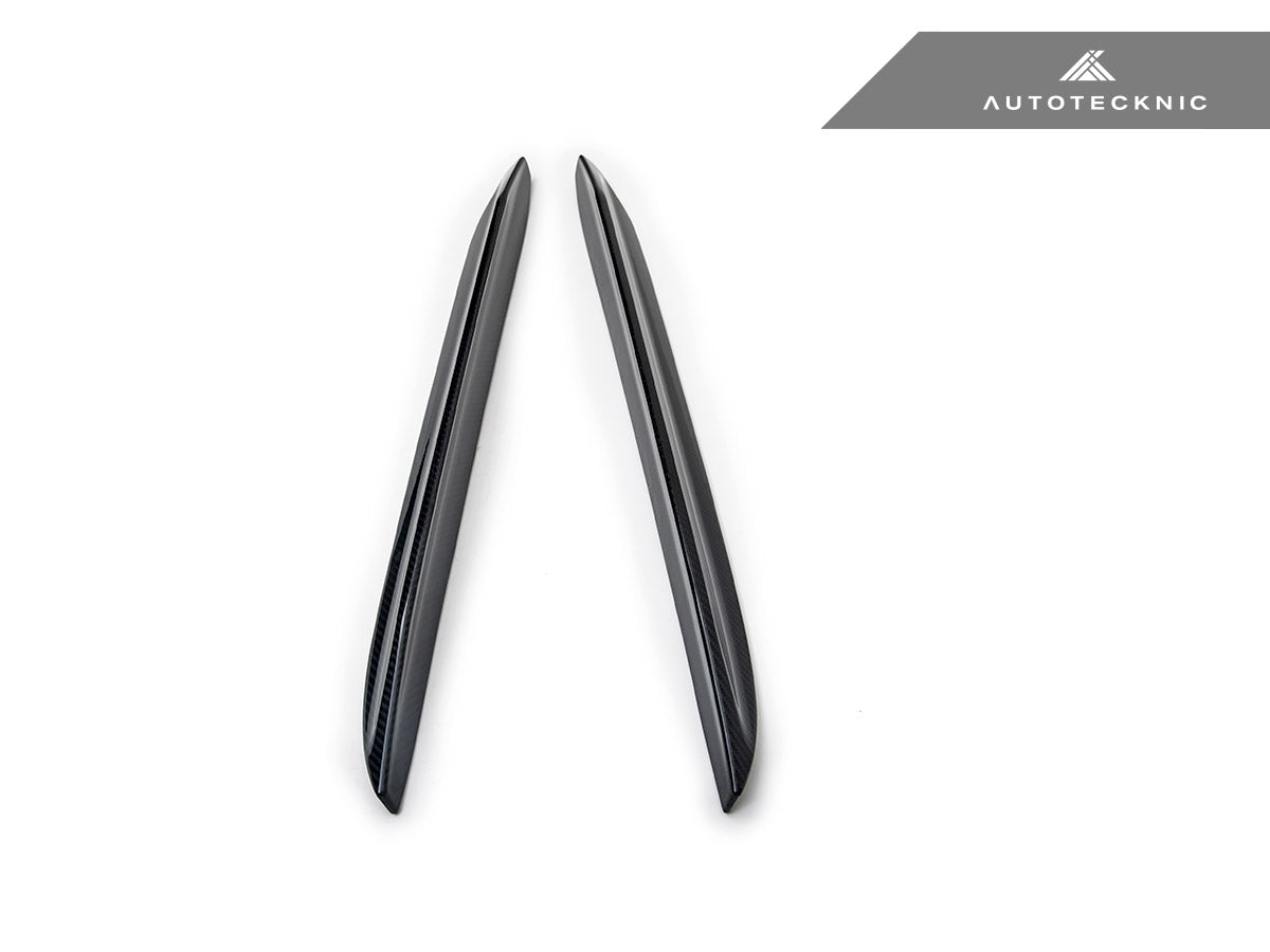 AutoTecknic Dry Carbon Rear Fin Set - F96 X6M | G06 X6