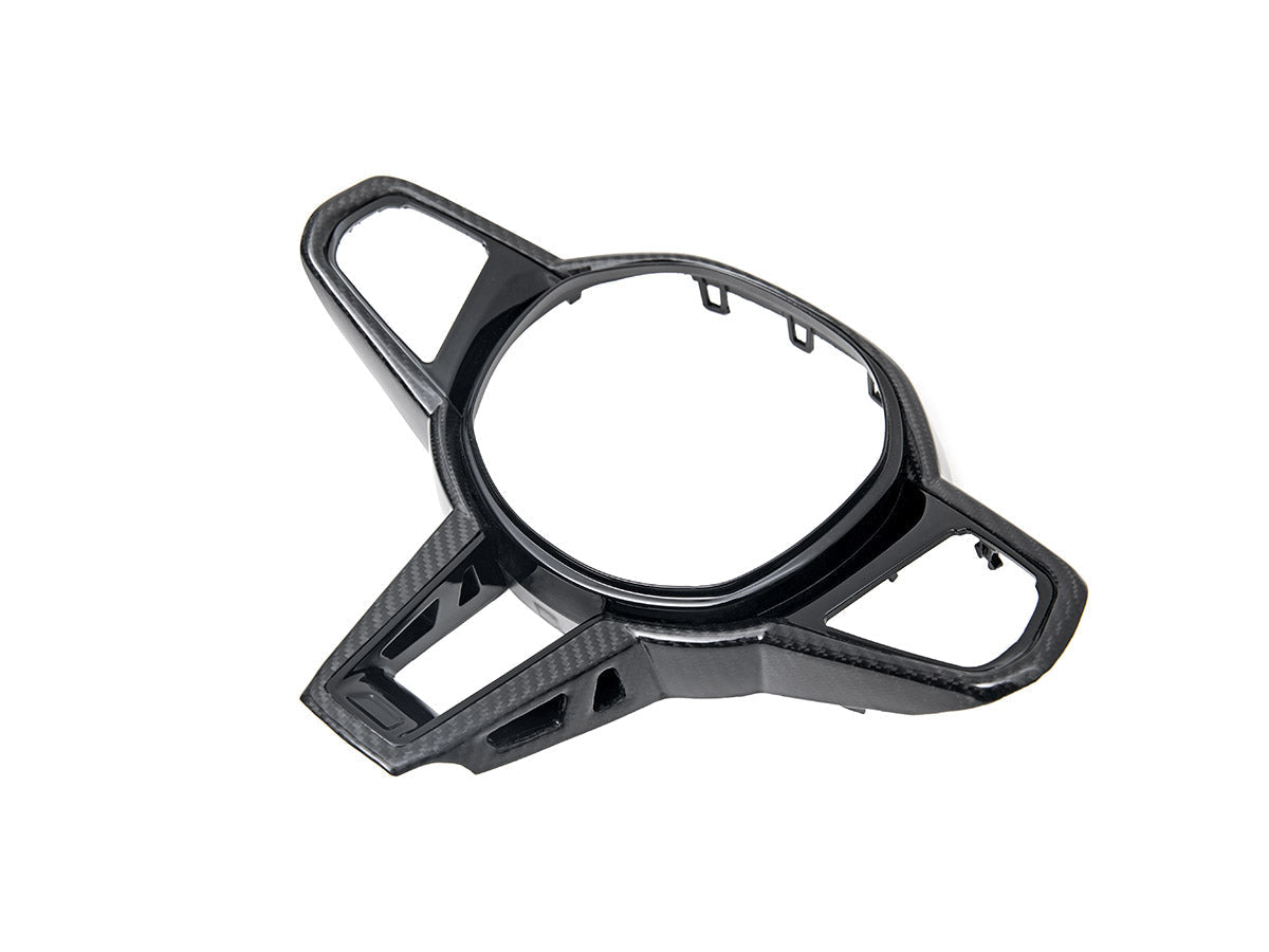 AutoTecknic LCI Carbon Steering Wheel Trim - BMW G20/ G21 3-Series 2025-Up