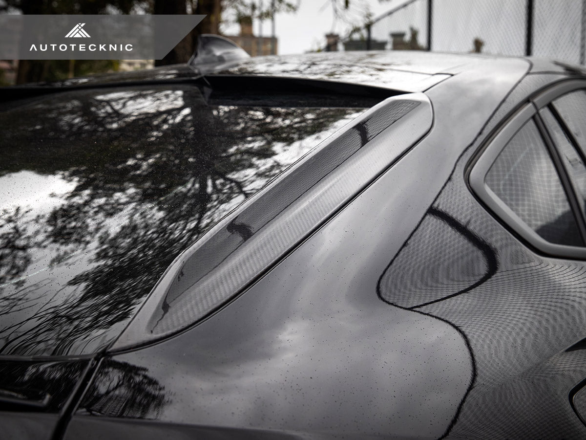 AutoTecknic Dry Carbon Rear Fin Set - F96 X6M | G06 X6
