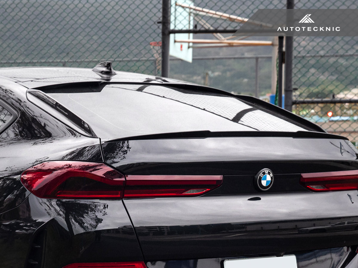 AutoTecknic Dry Carbon Rear Fin Set - F96 X6M | G06 X6