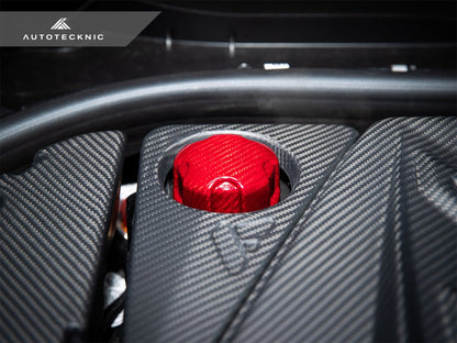 AutoTecknic Dry Carbon Charge Cooler Tank Cap Cover - F80 M3 | F82/ F83 M4