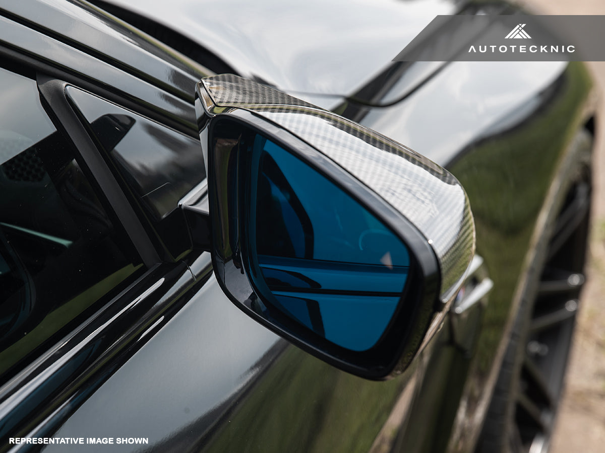 ApexVision Blue Tinted Side View Mirror Glass Set - F95 X5M | F96 X6M