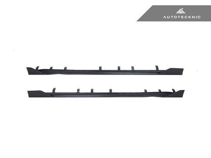 AutoTecknic Dry Carbon Side Skirt Extension Set V2 - BMW G87 M2