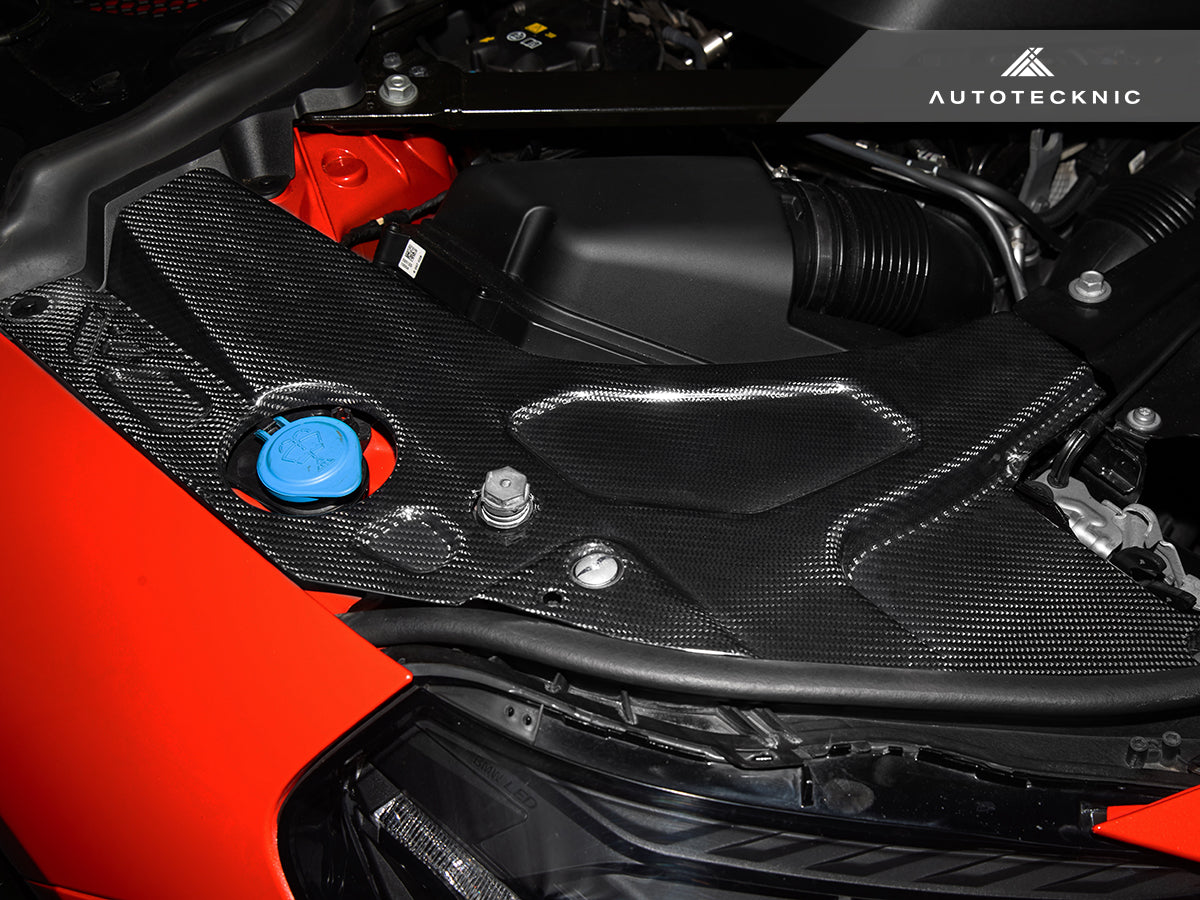 AutoTecknic Dry Carbon Engine Bay Trim Set - G87 M2