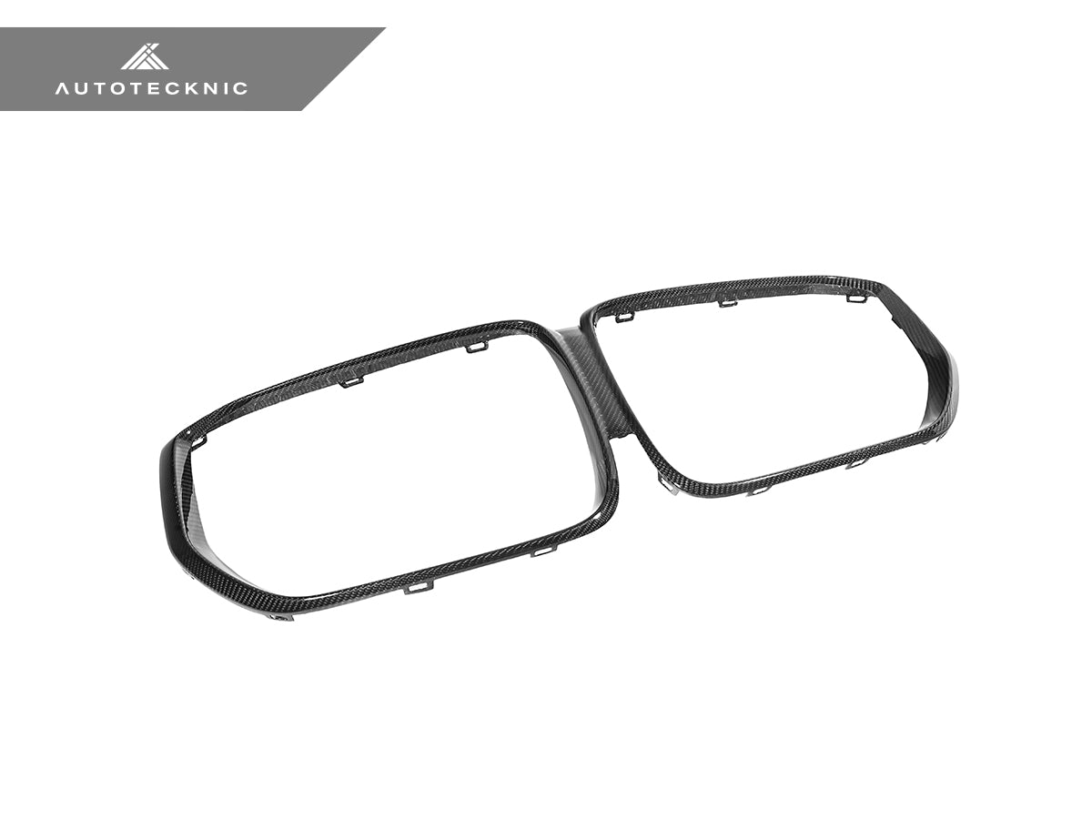 AutoTecknic Replacement Dry Carbon Grille Surround - G05 X5 LCI