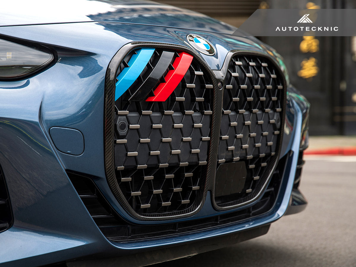 AutoTecknic Replacement Dry Carbon Grille Surround - G22 4-Series Coupe
