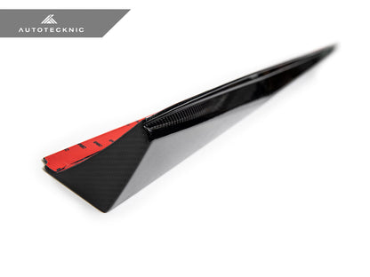 AutoTecknic Dry Carbon Fiber V2 Side Skirt Extension Set - G90/ G99 M5