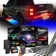 AURA LED Lighting Kit for Truck Bundle (Grille LED Kit + DreamColor Underglow LED Kit - Remote Control + Tailgate Triple Light Bar)
