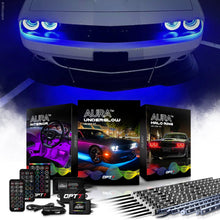 AURA LED Lighting Kit Triple Bundle (Halo + Interior + Underglow) for Dodge Challenger - Remote Control