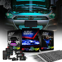 AURA Under The Hood Bundle ( Interior LED Kit + Engine Bay LED Kit + Grille LED Kit ) - Remote Control