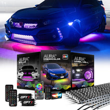 AURA LED Lighting Kit Bundle - Grille + Wheel Well + DreamColor Underglow - Remote Control