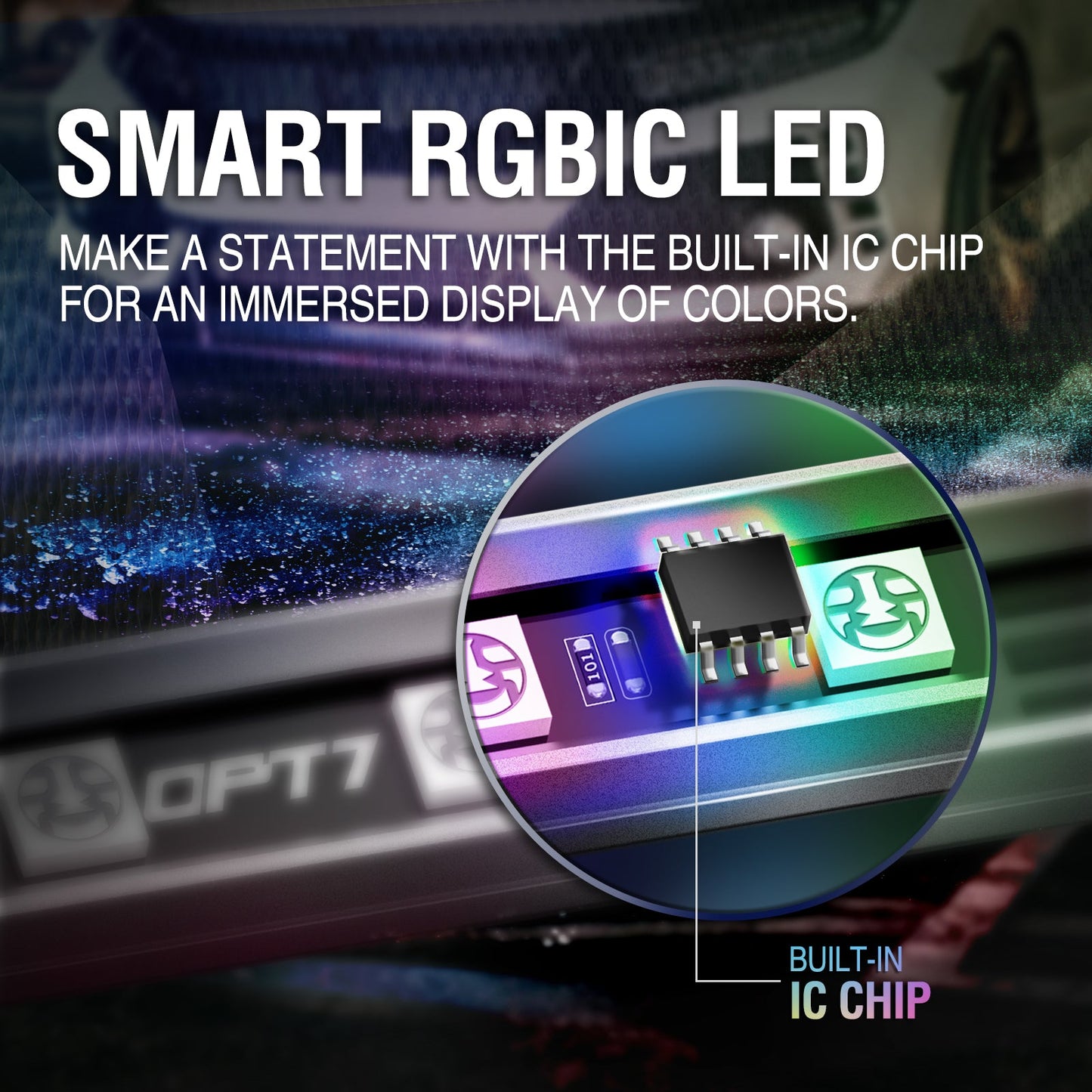 AURA Aluminum DreamColor Underglow Bar