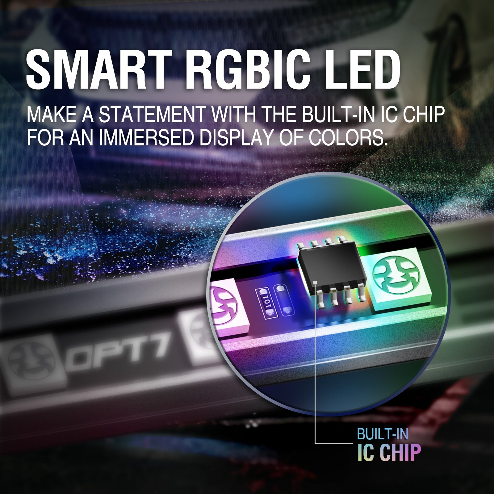 AURA Aluminum DreamColor Underglow Bar