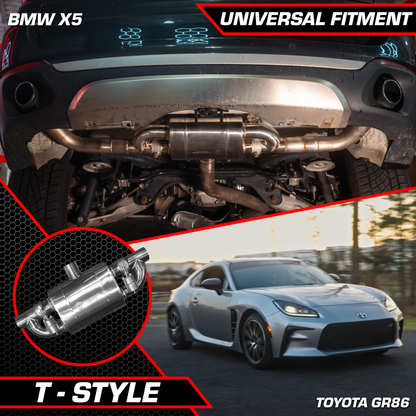 Truck/SUV Valved Muffler Kit